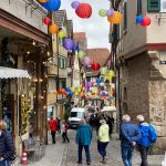 Tübingens Altstadt - Überbleibsel eines Festes
