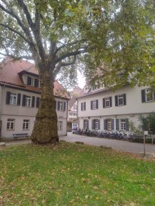 Tübingens Altstadt - der Turm des Schlosses